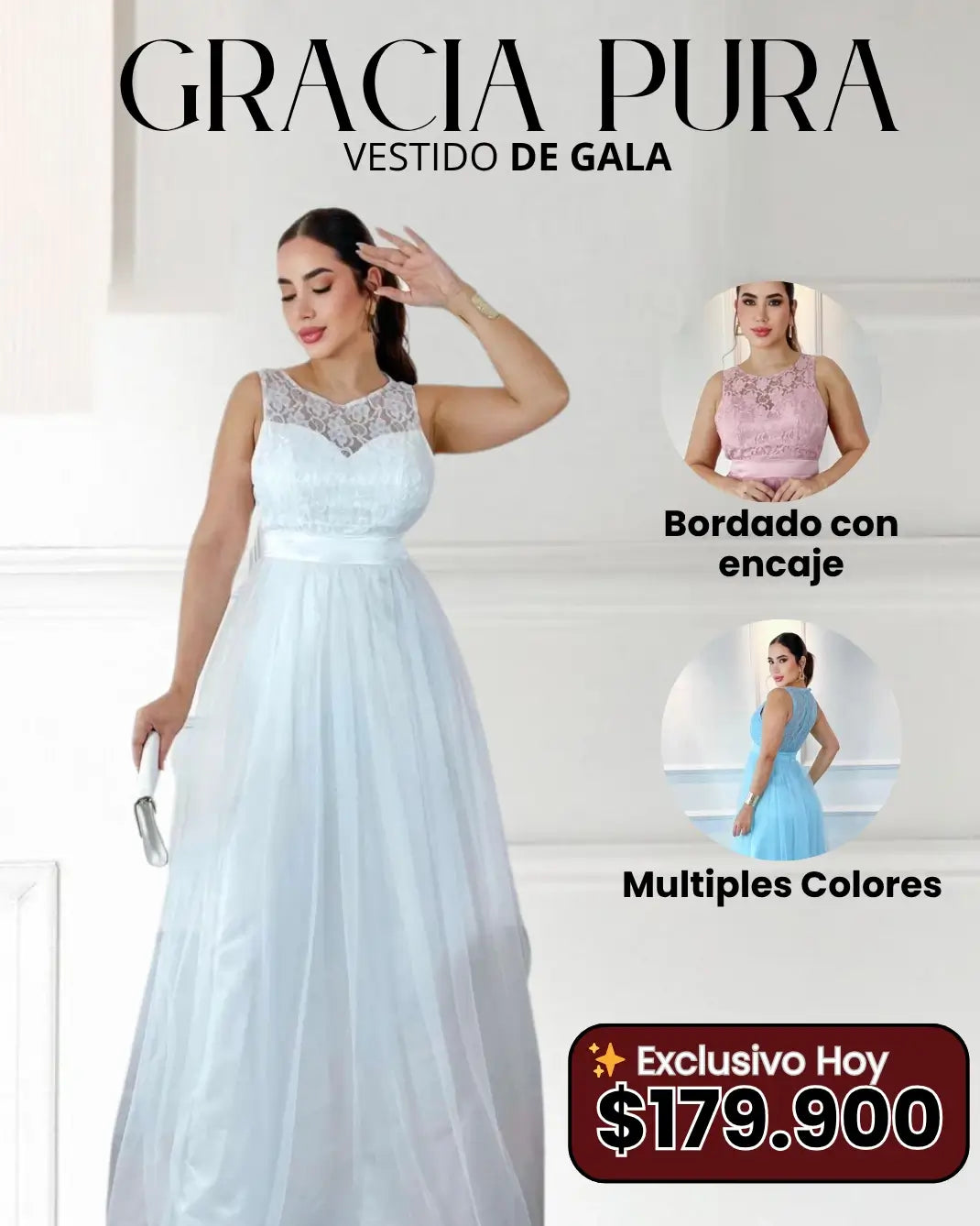 Vestido Gracia Pura ☩