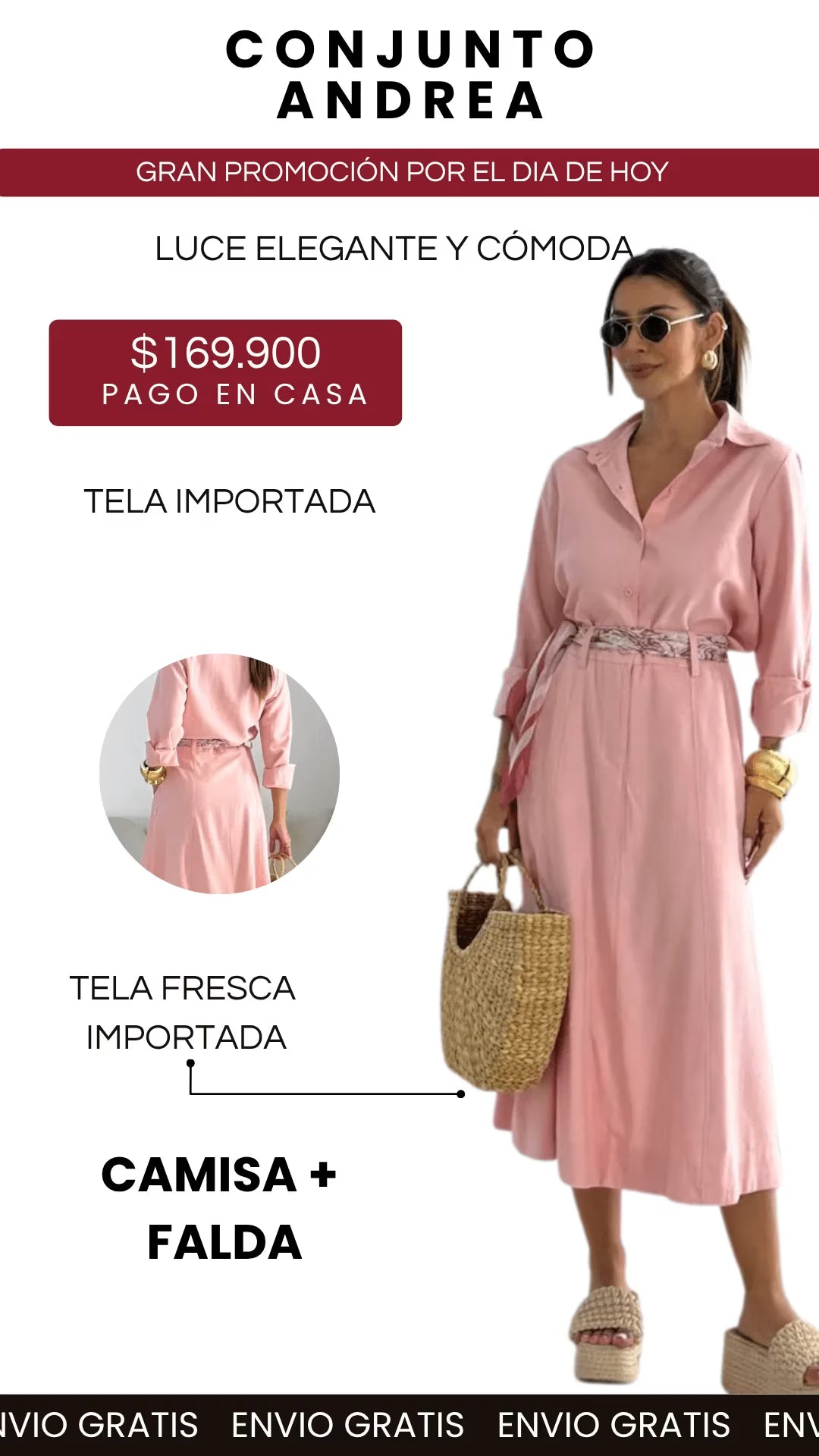 Andrea, conjunto cardigán + pantalón