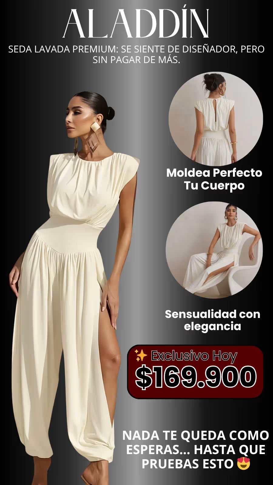 ENTERIZO ALADDÍN, BELLEZA SENSUAL
